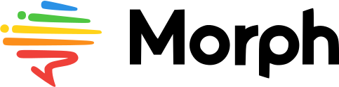 morph logo black