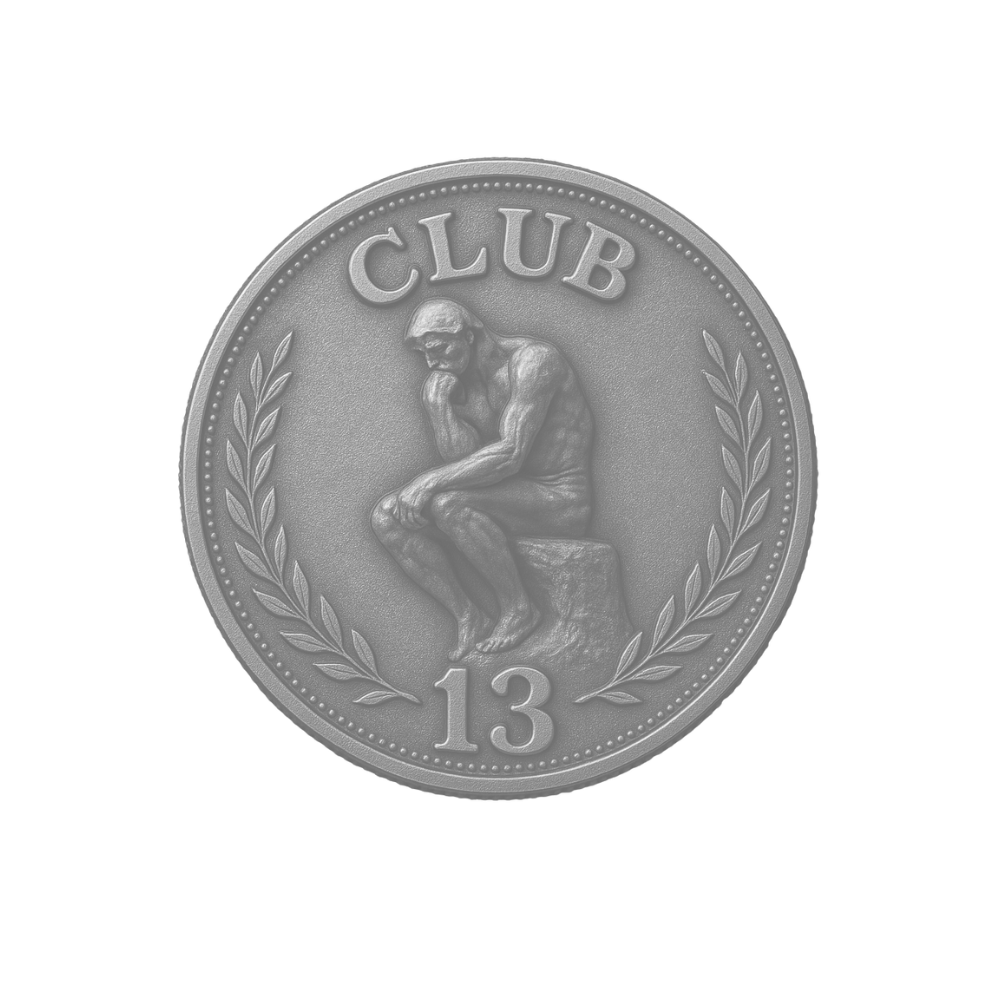 Home 134 Club13 Gold Thinker1 Coin