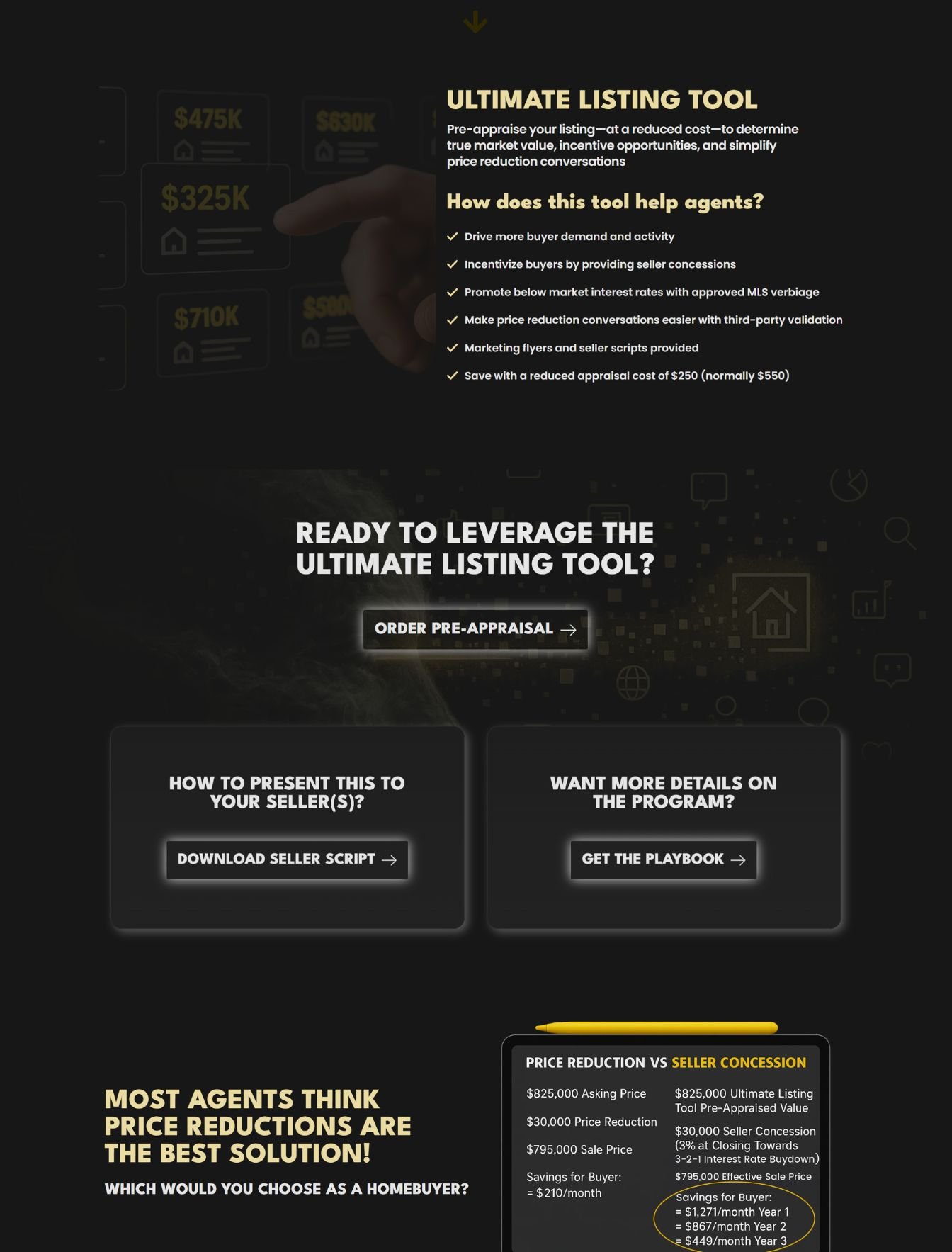 Real Estate Websites 12 Custom real estate marketing web design in the USA - website example