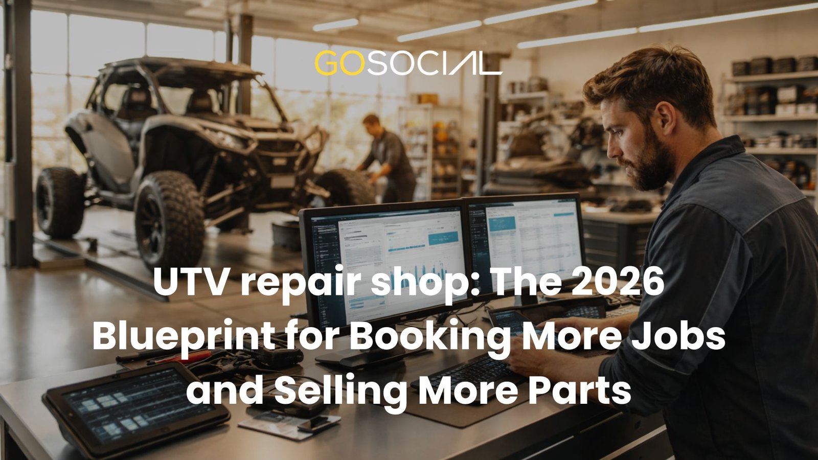 Websites in the USA ecommerce UTV repair shop with online booking and fitment-first parts store