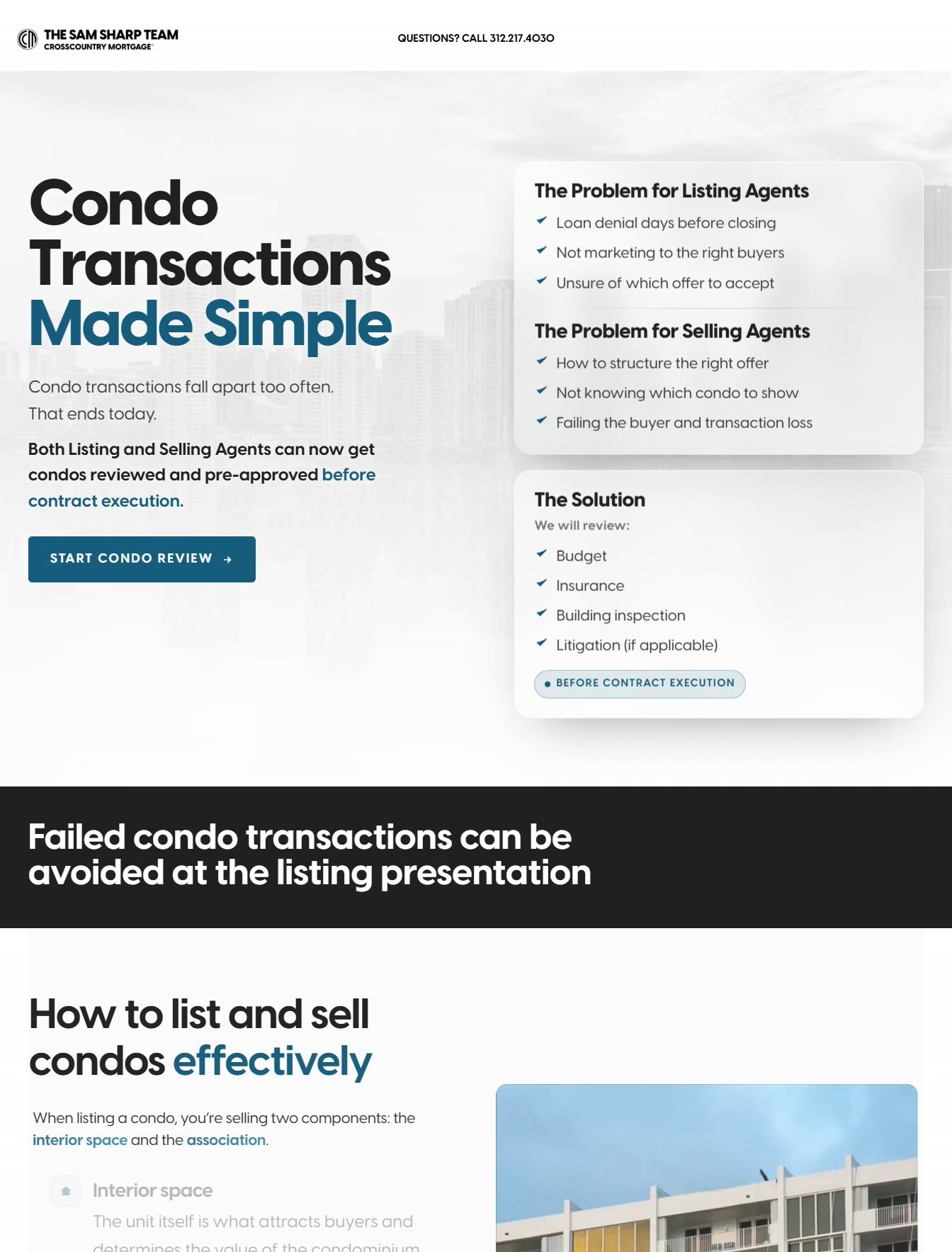 Real Estate Websites 31 The Sam Sharp Team website