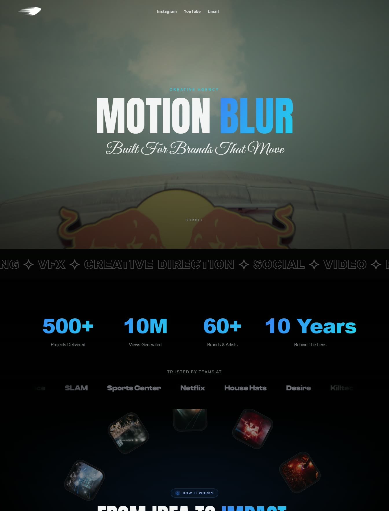 Motion Blur website