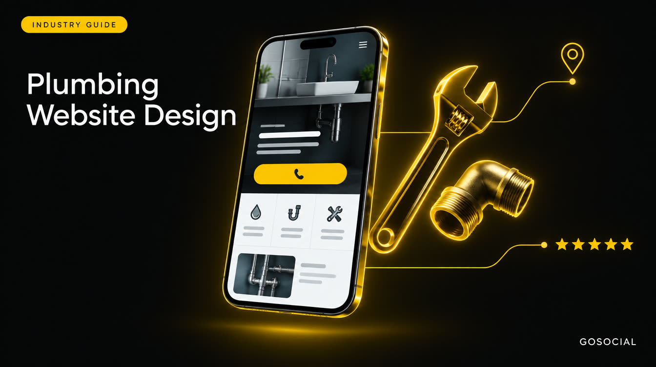plumbing website design gosocial