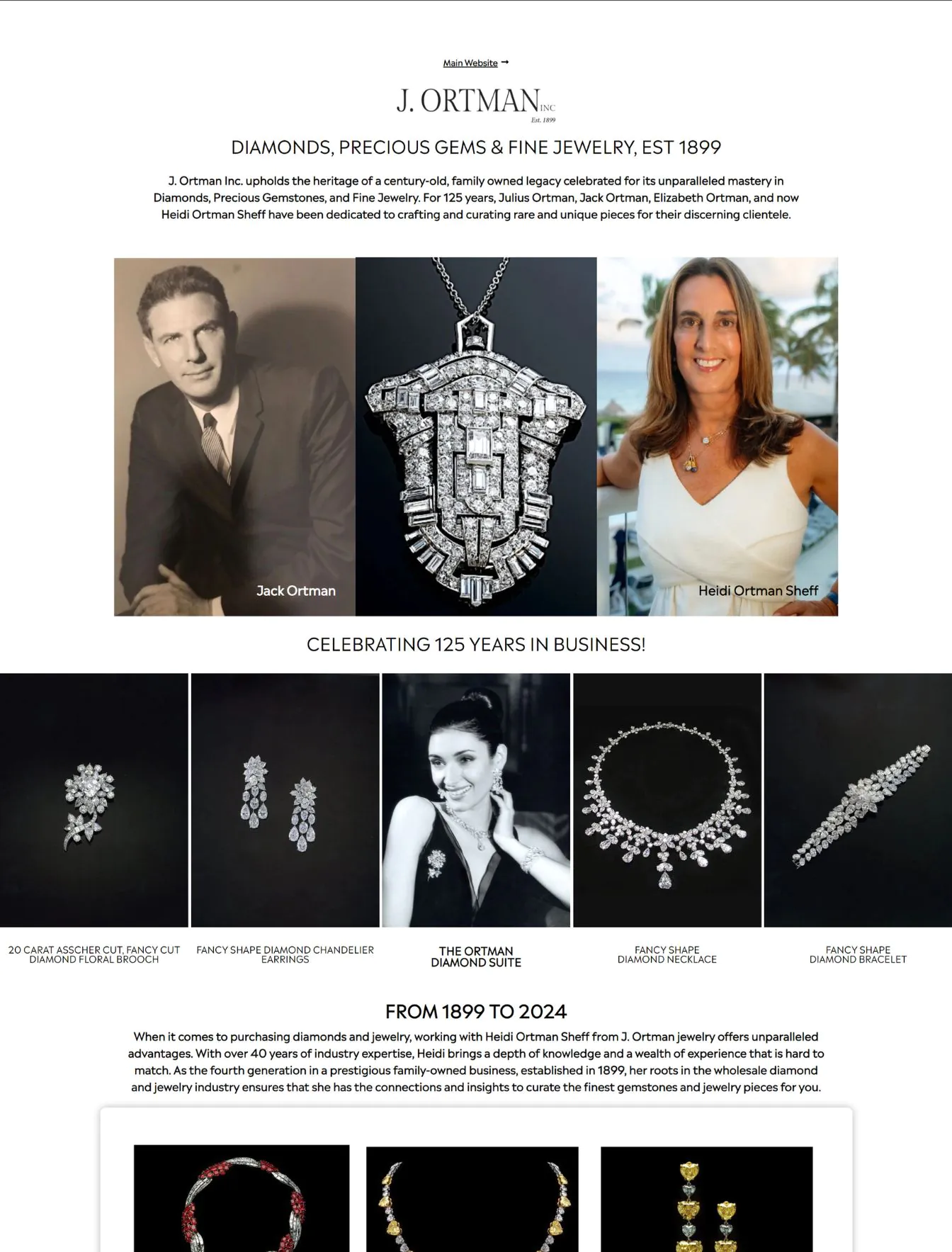 Portfolio 162 Boca Raton Diamond website