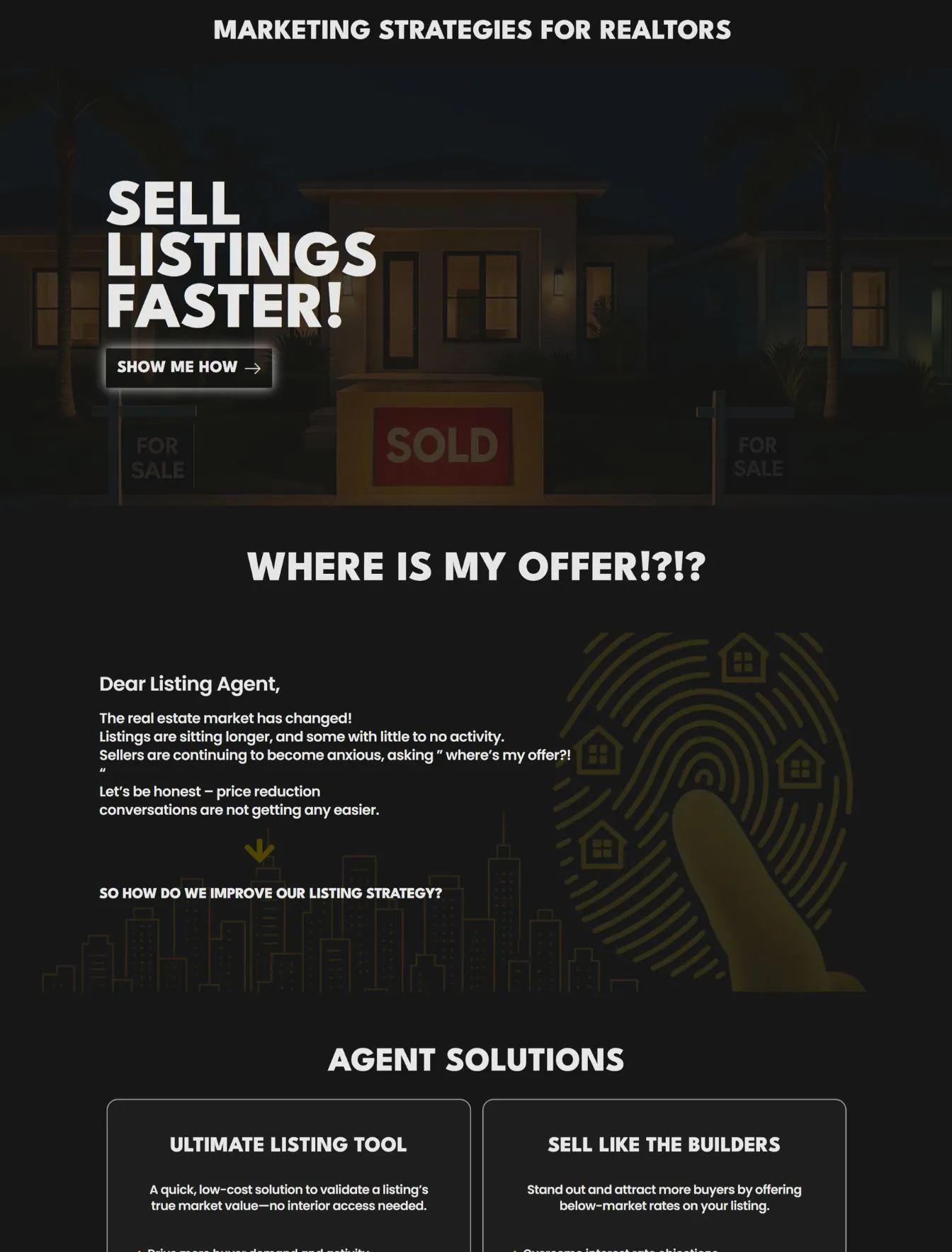 Portfolio 122 Sell Listings Faster website